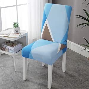 Funda de Silla elástica extraíble y Lavable para el hogar: 4 Piezas de