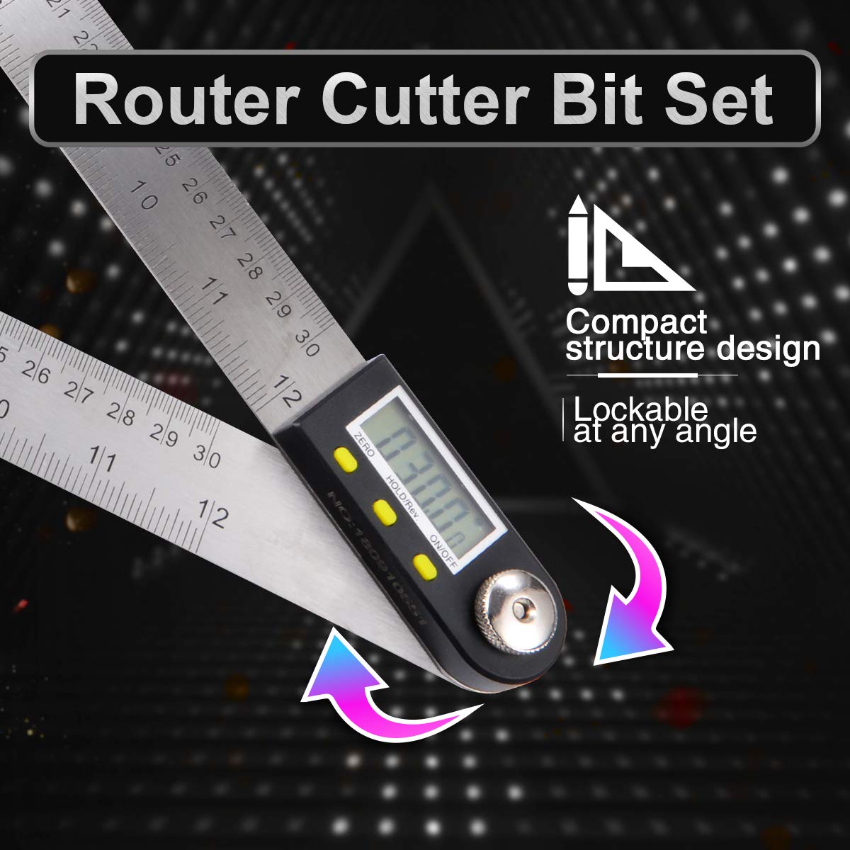 Angle Ruler Definition Angle Ruler Goniometer Stainless Steel Ruler