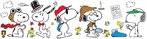 Eureka Peanuts and Snoopy Bulletin Board Set and Classroom Decorations, 0.1'' x 18'' x 28'', 44pc