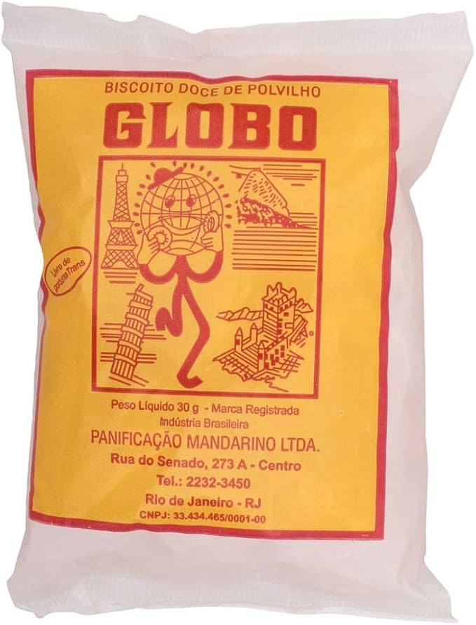 Biscoito de polvilho doce Globo 30g