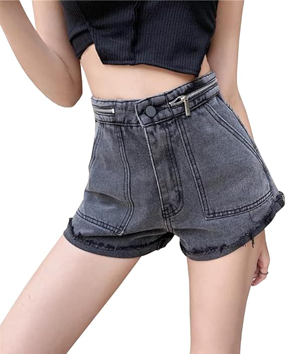 Amazon Feellway ショートパンツ レディース ホットパンツ カジュアル ジーンズ 夏 きれいめ おしゃれ 人気 C1400 ショートパンツ 通販