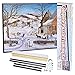 Bits and Pieces - Complete Puzzle Framing Kit - Custom Black Metal Frame Fits 18 x 24 Inch Puzzles