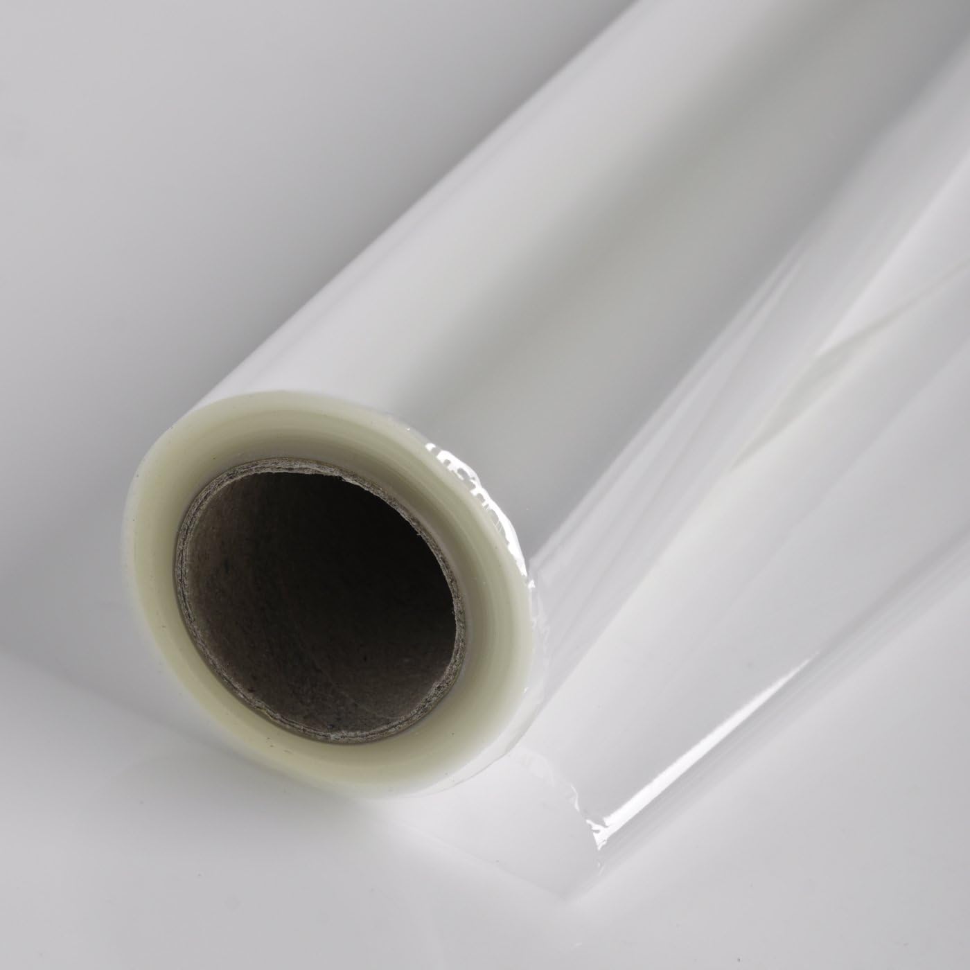 50m x 80cm Roll Clear Cellophane Wrap (pre rolled on one tube). Florist Quality Cello Bouquet / Gift / Hamper / Basket Wrapping