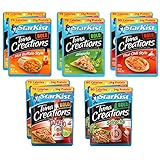 Variety Pack of 10 Starkist BOLD Tuna Creations - 2.6 Oz Each- 2 Hot Buffalo Style, 2 Thai Chili Style, 2 Jalapeno, 2 Sriracha, 2 Tapatio With Lime