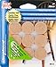 Shepherd Hardware 9915 1-Inch Heavy Duty Felt Gard Self-Adhesive Leveling Furniture Pads, Beige,8-Pack