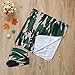 2Pcs Newborn Infant Baby Swaddle Blanket Sleeping Swaddle Muslin Wrap+ Headbands (Camouflage)