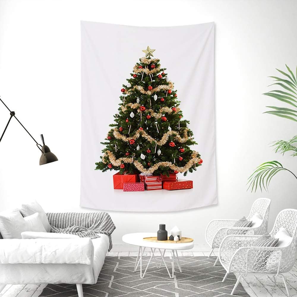 Amazon Razamaza クリスマスツリー 壁掛け クリスマス飾り バナー クリスマステープ タペストリー メリークリスマス L クリスマス雑貨 おもちゃ