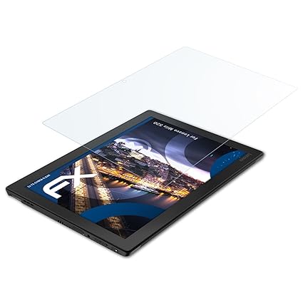 atFolix Schutzfolie kompatibel mit Lenovo Miix 520 Panzerfolie, ultraklare und stoßdämpfende FX Folie (2X)