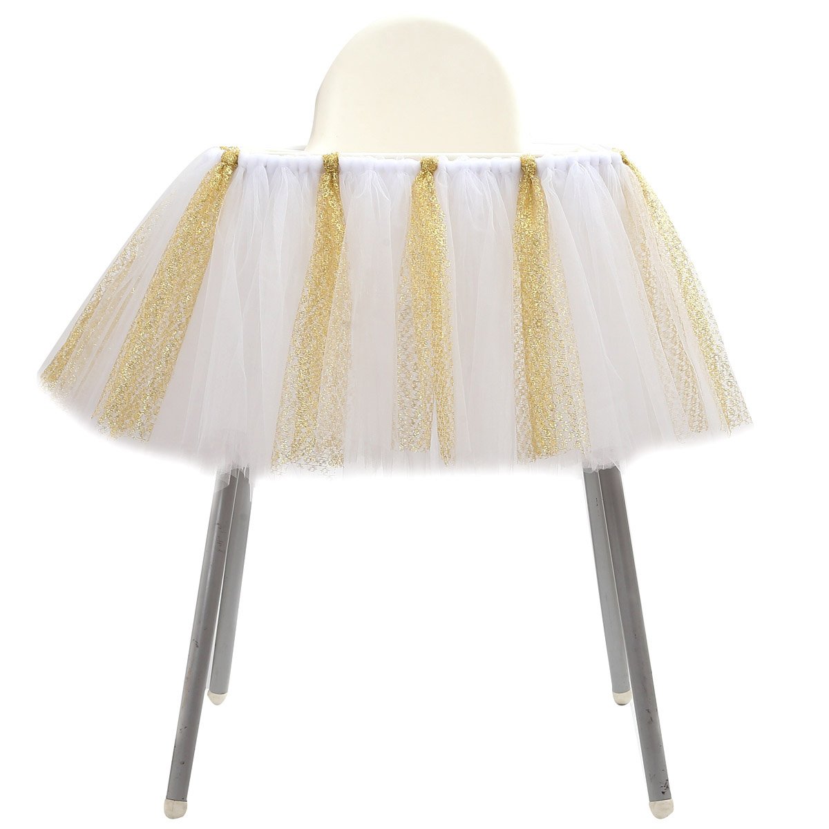 Best high chair skirt white