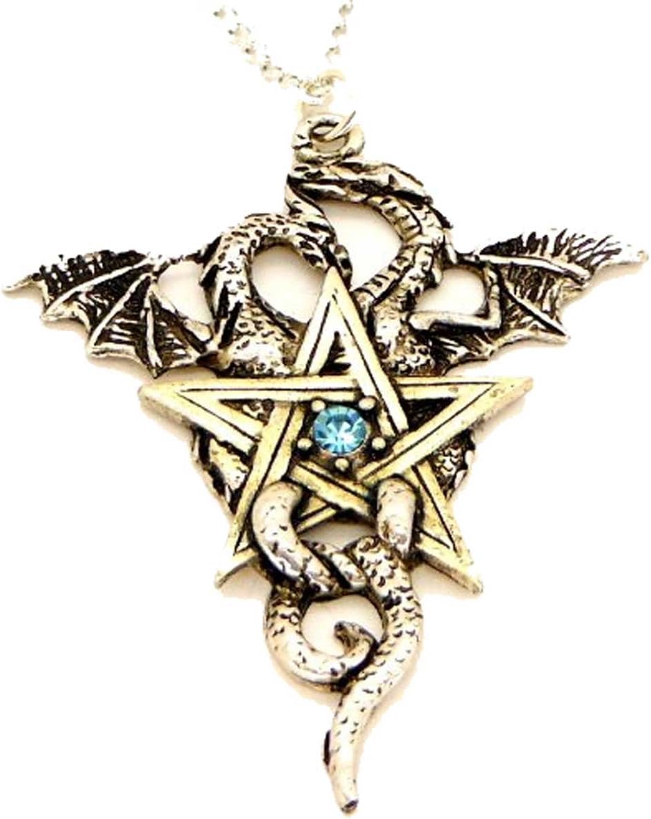 Forbidden Dragon Star Pendant Necklace