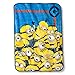 Despicable Me Minion Throw Blanket Silk Touch Canvas Tote Bag 2 pieces Set