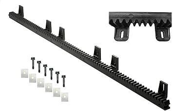 Cremagliera Per Cancello Scorrevole In Plastica Kit Da Metri 1 Automazione Amazon It Fai Da Te