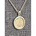 American Coin Treasures Gold-Layered Silver Mercury Dime Goldtone Coin Pendant with 18