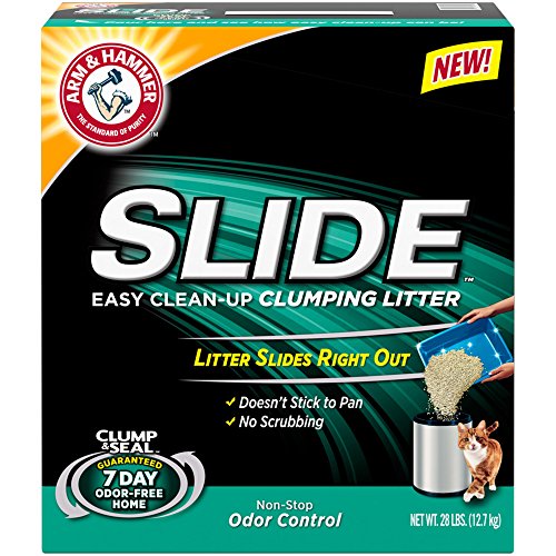 Church & Dwight Co. Arm & Hammer Slide Non-Stop Odor Control Clumping Litter 28lb Church & Dwight Co.