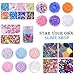 Slime Supplies Kit - Slime Stuff Charm Include Foam Balls, Fishbowl Beads, Glitter, Fruit Slices, Pearls, Slime Mylar Flake, Slime Containers for DIY Slime Making Kit, Girl Slime Party