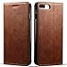 FLY HAWK iPhone 6/6S Leather Wallet Phone Case iPhone Case with Card Holder Kickstand Protective Flip Cover Brown Cover