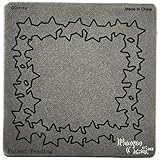 Cuttlebug 3-Inch-by-3-Inch Cut and Emboss, Star Frame