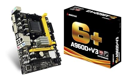 Biostar MB A960D+ V3 (760G, AM3, mATX, DDR3, VGA, AMD)