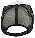 2 Packs ImpecGear Youth Cap Kid's Baseball Caps Trucker Hats Summer Mesh Cap (2 FOR Price of 1) (Black/White)