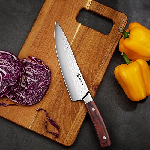 2 PAUDIN+inch+Chef+Knife+Vegetables