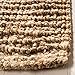 SAFAVIEH Natural Fiber Collection Runner Rug - 2' x 10', Natural Brown, Handmade Jute, Farmhouse Style, Chunky Textured Thick Pile (NF447A)