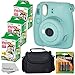Fujifilm Instax Mini 8+ (Mint) Instant Film Camera + Self Shot Mirror for Selfie Use (Japan Import)