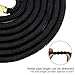 50ft Expanding Hose,KEKU Strongest Expandable Garden Hose with Double Latex Core, SOLID BRASS Fitting/Shut Off Valve and Extra Strength Fabric for Car Garden Hose Nozzle