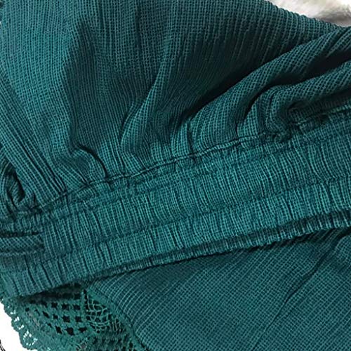 Women Casual Pants, JOYFEEL ❤️ Ladies Plus Size Loose Elastic Waist Yoga Shorts Workout Wide Leg Athletic Shorts Green
