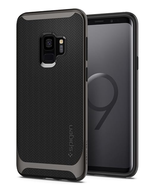 title=Spigen Neo Hybrid 592CS22856, Custodia per Samsung Galaxy S9 Flessibile con