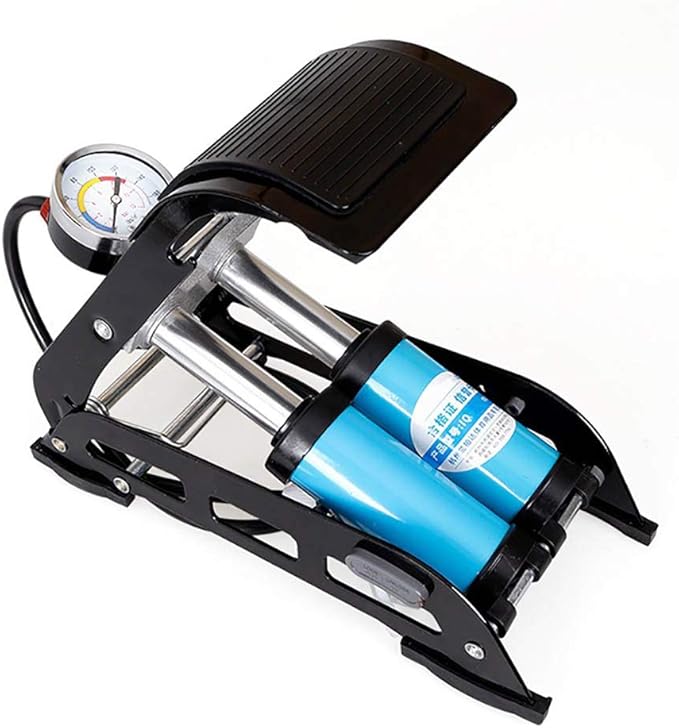 SLDAGe Foot Pump, Tire Inflator Portable High Pressure Pump Safe and
