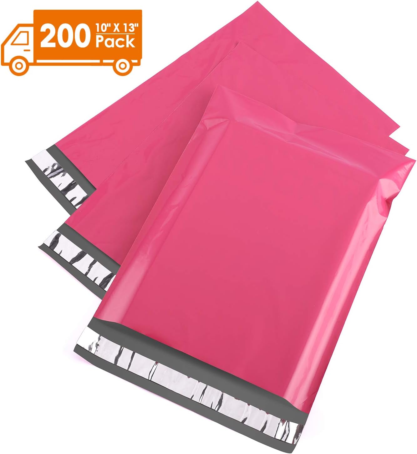 Metronic 10x13 Poly Mailers Purple Shipping Bags 100PC Envelopes Mailers with Self Adhesive Purple Poly Bags Waterproof and Tear-Proof Postal Bags : Office Products