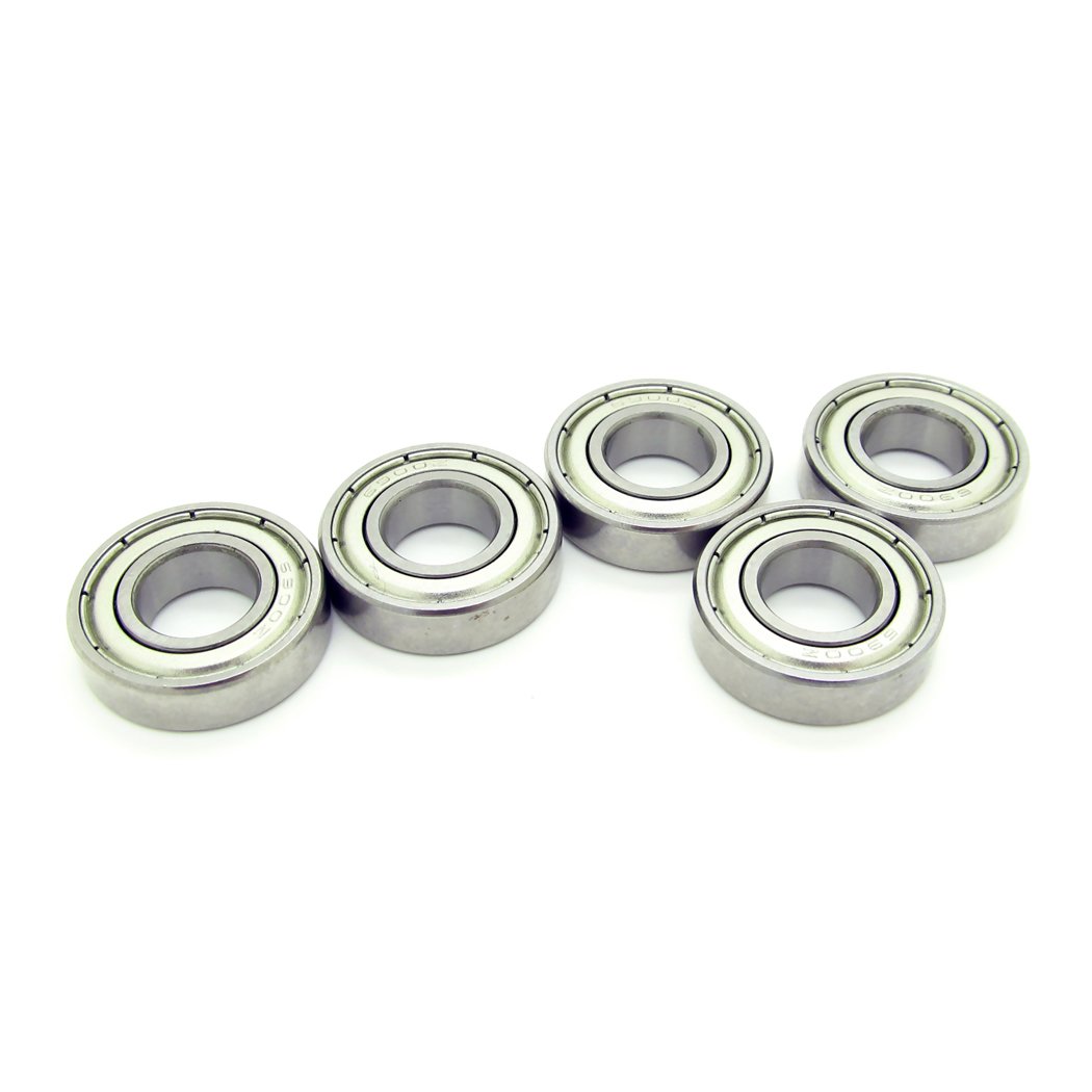 10x22x6mm 6900ZZ Metal Shielded Skateboard Ball Bearing Bearings 6900z 5PCS Skateboard Bearings