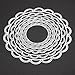 Whitelotous Cutting Dies Cut Dies Stencil Metal Template Mould for DIY Scrapbook Album Paper Card (5 pcs Circles)