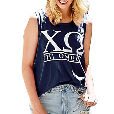 Yvelands Damen Mode Weste Ärmelloses T-Shirt Unterhemd Brief Druck Ärmellose Bluse Lose Tank Tops Camisoles