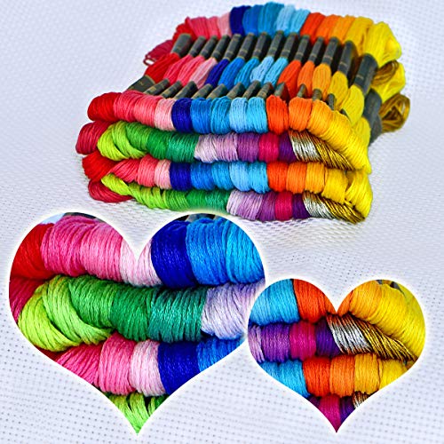 1 Embroidery+Floss+skeins+Crossstitch+Bracelets