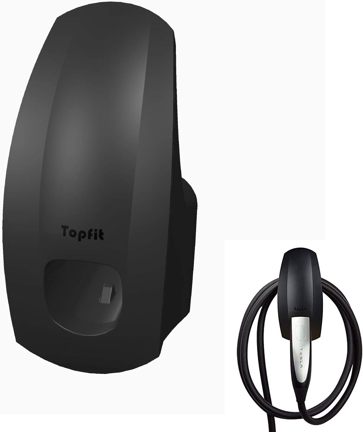 Topfit Charging Cable Organizercar Wall Connectorcharger Bracket Compatible Model S And Model X And Model 3
