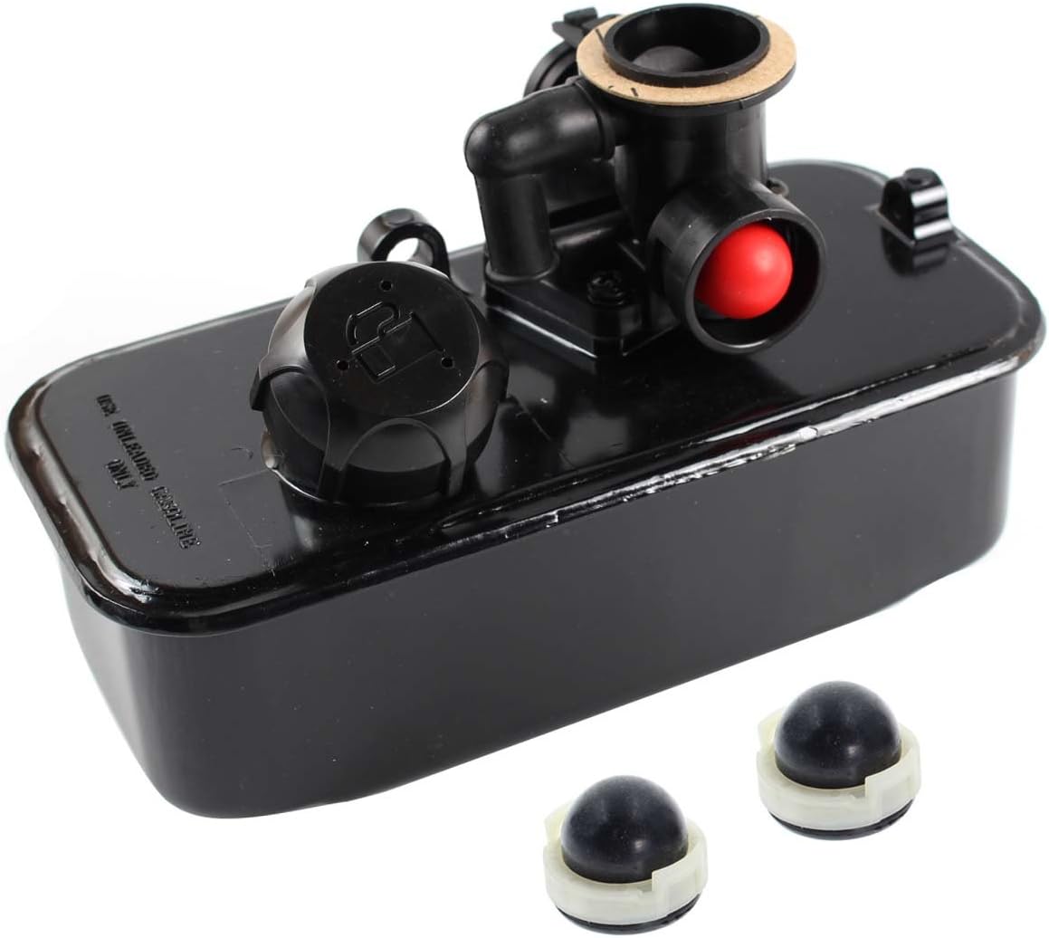 Carbhub 494406 Fuel Tank and 795477 Carburetor for Briggs & Stratton 498809 498809A 795469 794147 699660 794161 498811 Carb with Primer Bulb : Garden & Outdoor