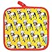 Marc Tetro Boston Terrier Pot-Holder Grabber, Yellow and Red