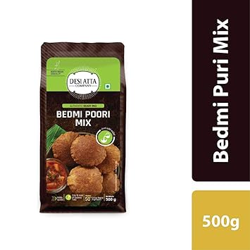 Desi Atta CO Bedami Poori Mix 500G