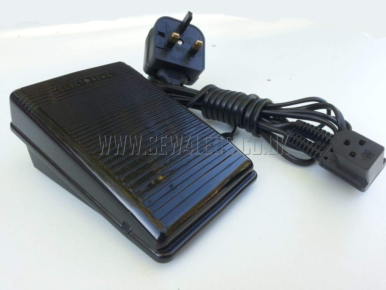 ROSIAK SINGER Sewing Machine & Overlocker Foot Pedal Control Controller D plug aka 3 Pins fits SINGER 413K, 413K13, 416K, 417, 418, 495