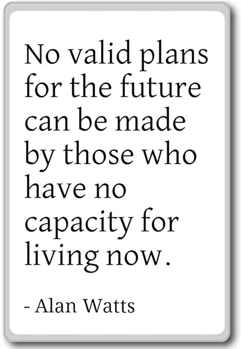 PhotoMagnets No Valid Plans for The Future Can be Made by Tho ...