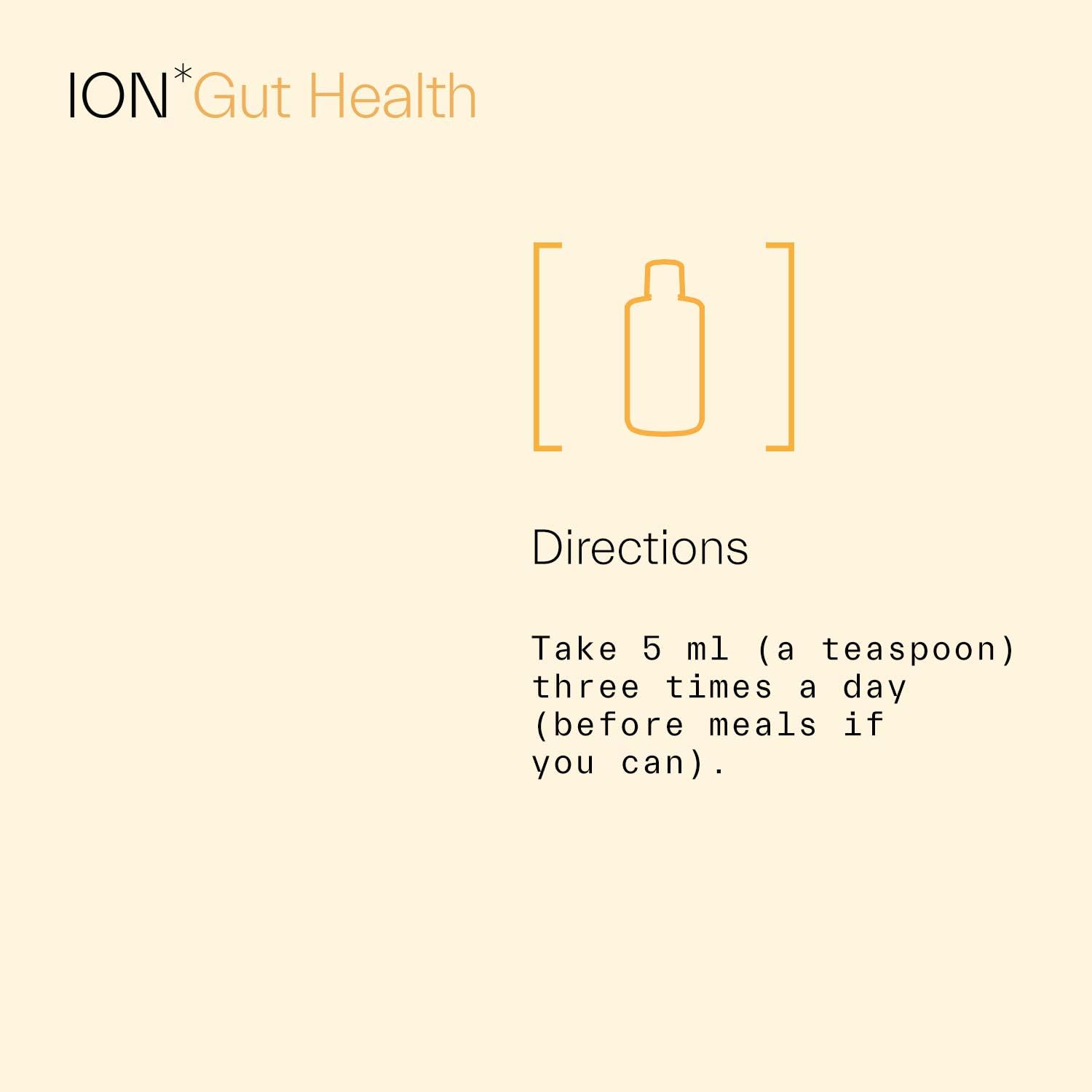 ION*Gut Health | Promotes Digestive Wellness, Strengthens Immune Function, Alleviates Gluten Sensitivity, Enhances Mental Clarity | 2-Month Supply (32 oz.): Health & Personal Care