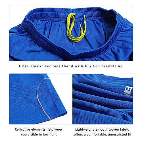 image for LUWELL PRO Mens Gym Workout Shorts Running Short Quick Dry Shorts Mesh