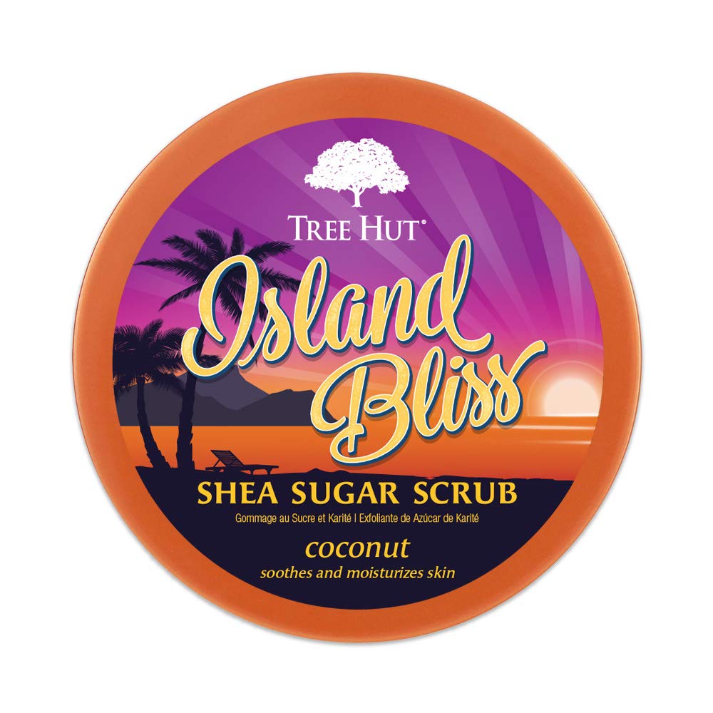Tree Hut Shea Sugar Scrub Island Bliss, 18oz, Ultra Hydrating & Exfoliating Scrub for Nourishing Essential Body Care : Beauty