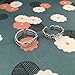 MA&SN Retro Sterling Silver Rings for Women Jewelry Set Open Finger Ring Knuckle Ring Toe Rings Resizable 2pcs