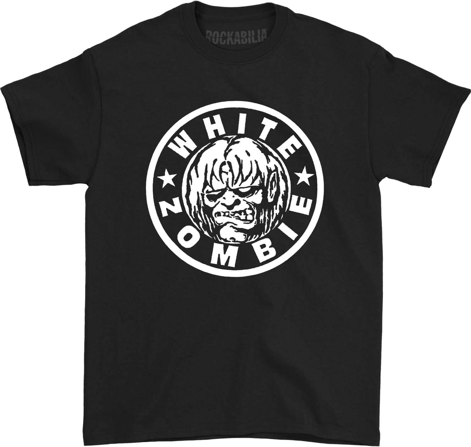 White Zombie Men's Classic Logo T-Shirt Black
