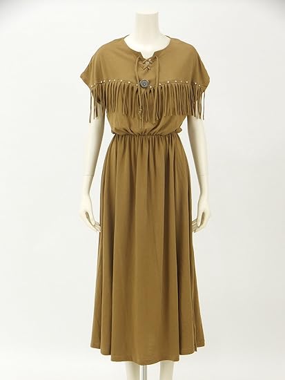 Amazon ジュエティ Jouetie コンチョフリンジワンピース ワンピース チュニック 通販