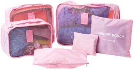 6 piece travel organiser