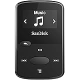 SanDisk 8GB Clip Jam MP3 Player, Black - microSD card slot and FM Radio - SDMX26-008G-G46K