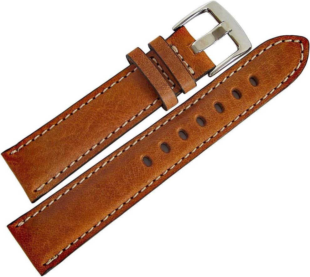Casablanca 20mm Tan Leather Watch Strap